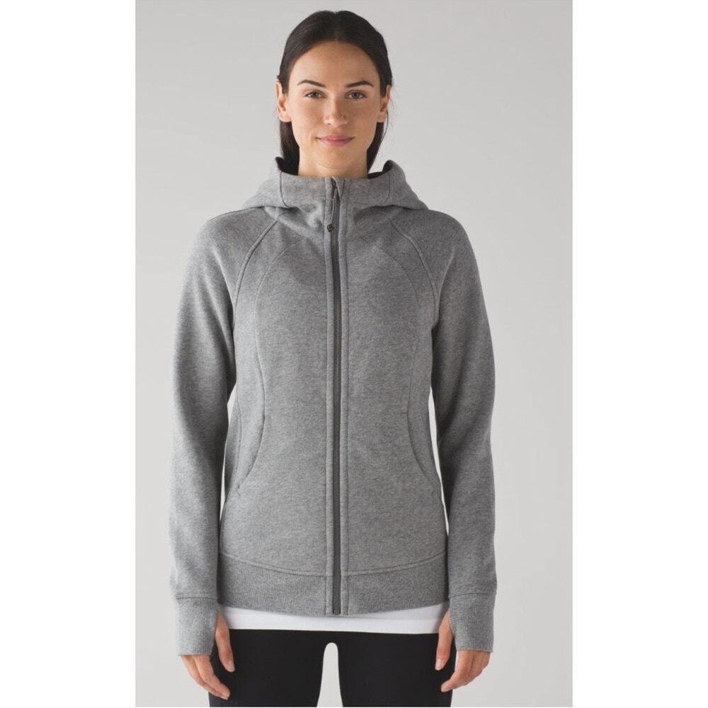 Lululemon SCUBA Heather Gray MINOR flaw size 4!